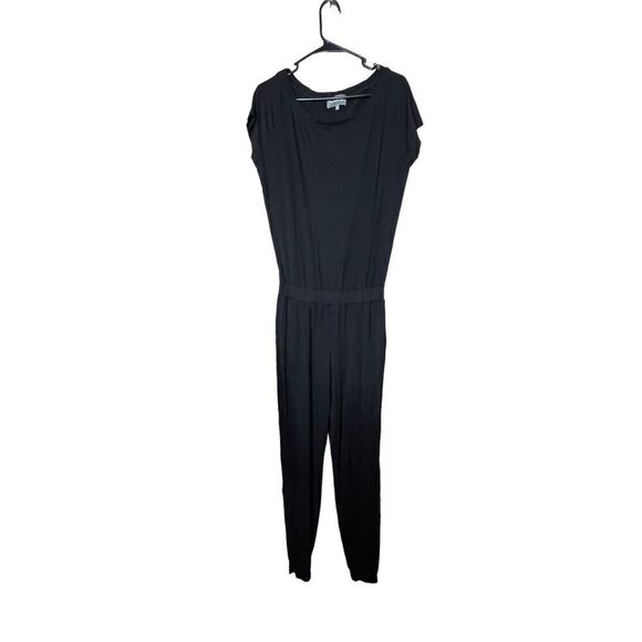 Michael Stars Jumpsuit Women Black Jogger Size XS - Picture 1 of 9